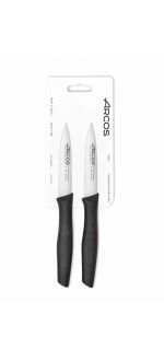 Set of 2 Nova Series 85 mm Paring Knives in Black